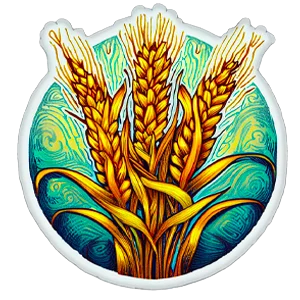 Lughnasadh, detto anche Lammas, il primo raccolto del 1° agosto: spighe di grano mature in covone