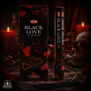 Incenso Hem Black Love Rituale Amore e Magnetismo