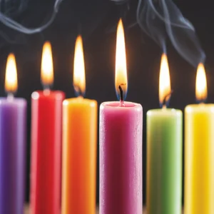 Candele Colorate per Rituali | Candele Esoteriche Magiche Lunghe 20 cm