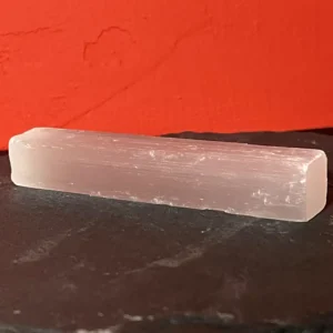 Bacchetta in Selenite Grezza 10 cm