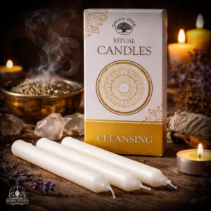 Candele Rituali Bianche 13 cm - Set da 10