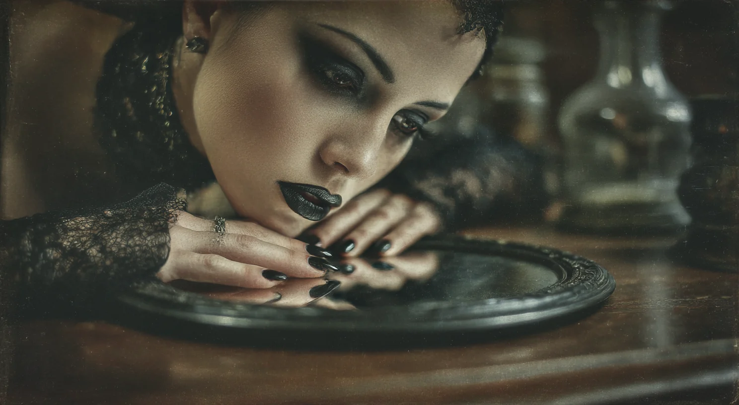 Ossidiana nera, divinazione e scrying: la superficie riflettente usata come specchio per la visione interiore