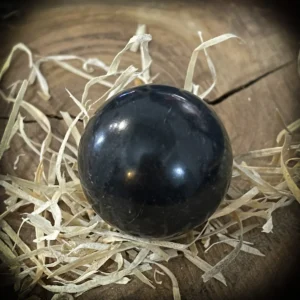 Sfera di Tormalina Nera Burattata