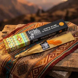 Incenso in Stick Tribal Soul Salvia Bianca e Palo Santo