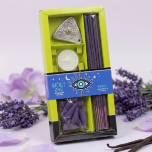 Kit incenso Pace Spirit Eye, alla lavanda e vaniglia