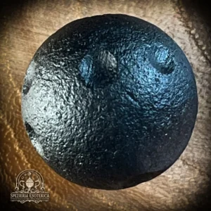 mini luna di ossidiana argentata