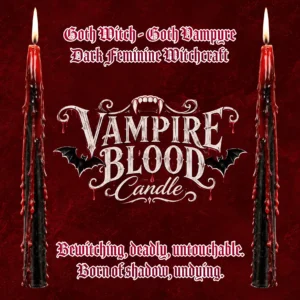 Candele Vampire Blood da candeliere 25 cm